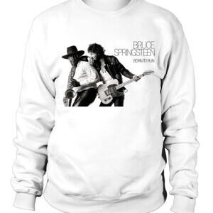 Bruce Springsteen Born To Run 1975 Music Rock Band Sweatshirt